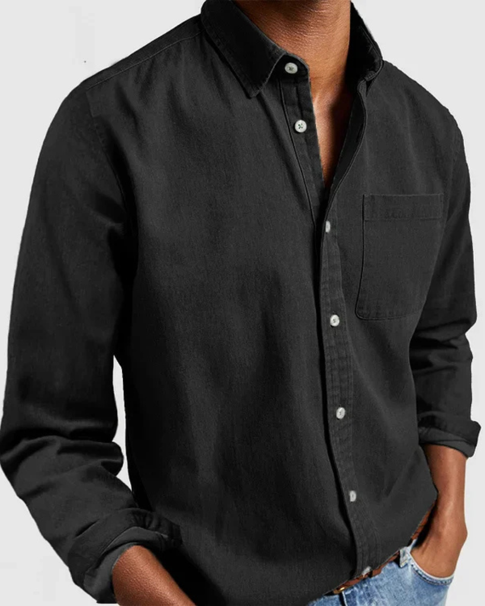 Bruno Men's Cotton Shirt - Soft, Breathable Fabric for Casual and Smart Occasions