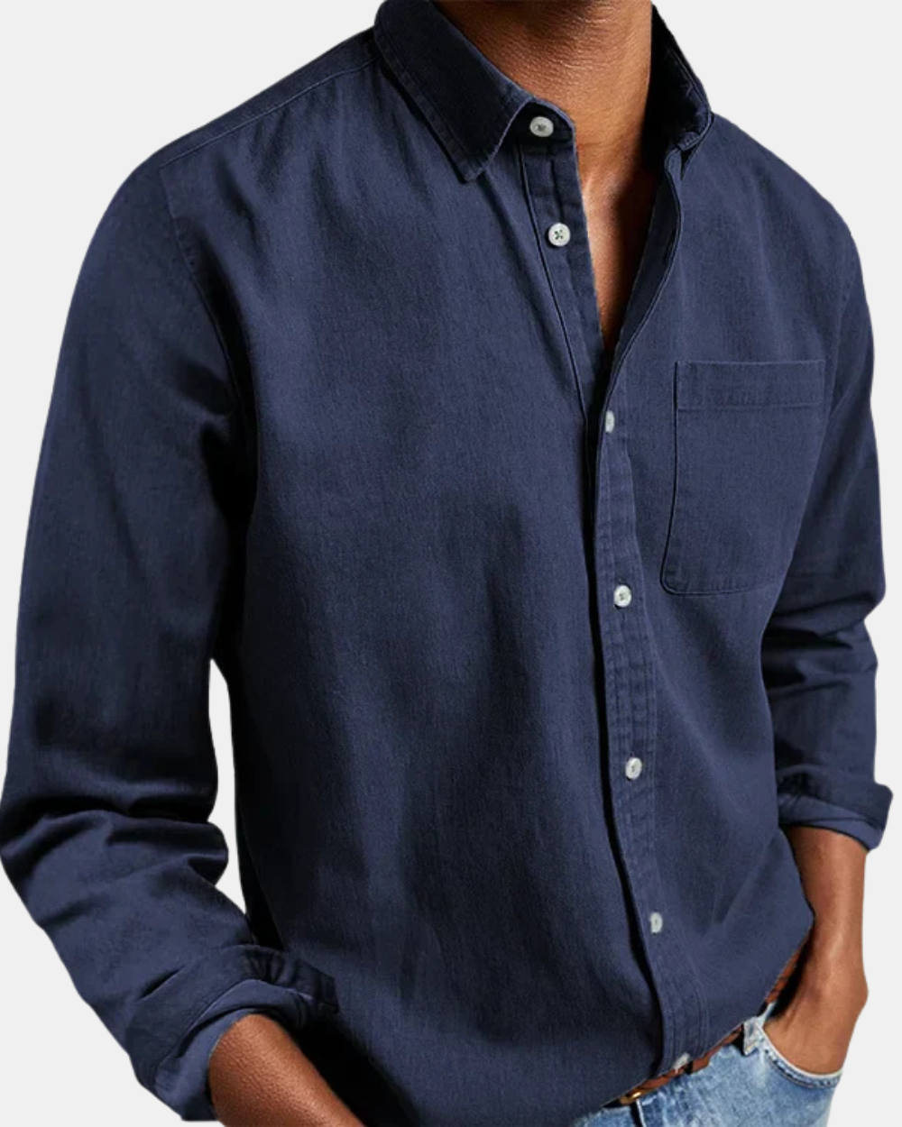 Bruno Men's Cotton Shirt - Soft, Breathable Fabric for Casual and Smart Occasions