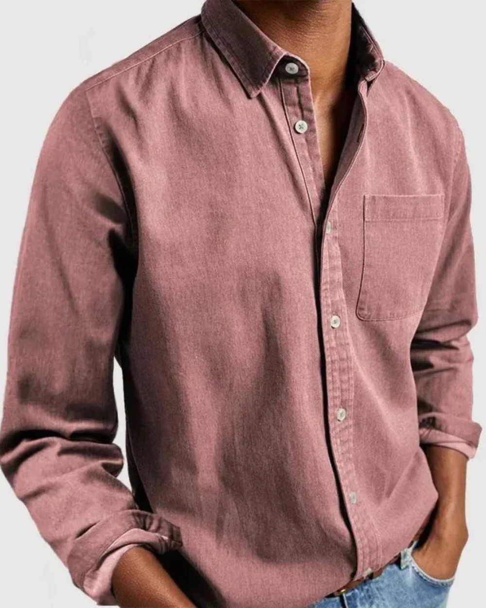 Bruno Men's Cotton Shirt - Soft, Breathable Fabric for Casual and Smart Occasions